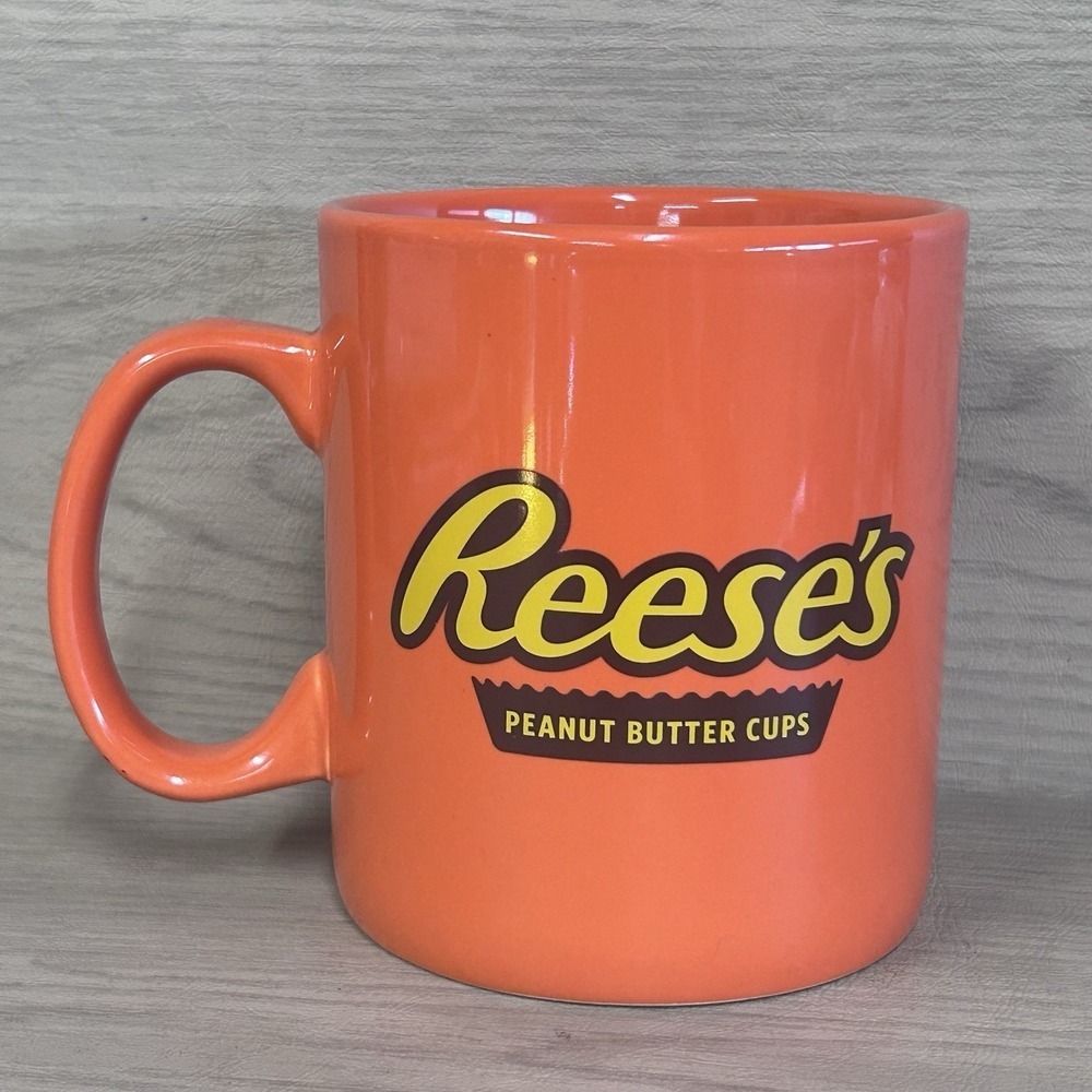 Reese's Peanut Butter Cups Large JUMBO Size XLARGE 5"  Coffee Mug  Galerie EUC!